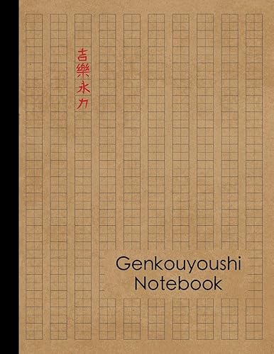 Download Genkouyoushi Notebook: Large Japanese Kanji Practice Notebook - Writing Practice Book For Japan Kanji Characters and Kana Scripts PDF
