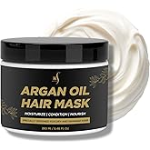 HerStyler Argan Oil Hair Mask - Repair Mask for Dry Damaged or Frizzy Hair - Conditioning and Moisturizing - 9.46 Fl. Oz.