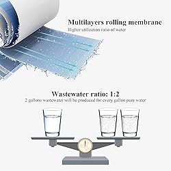 Geekpure 6-Stage Reverse Osmosis Drinking Water