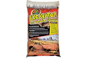 ZOO MED Pet Supply Zoomed Excavator Clay Burrow Substrate 10 lb.