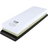 Shun Combined Whetstone Sharpener, 3000 &amp; 6000 Grit | Combination Whetstone, Dual Sided Knife Sharpener