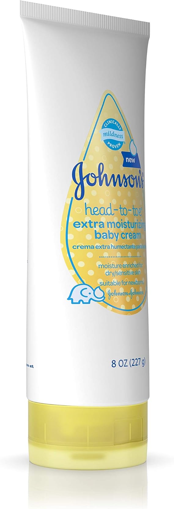 johnson's extra moisturizing baby cream