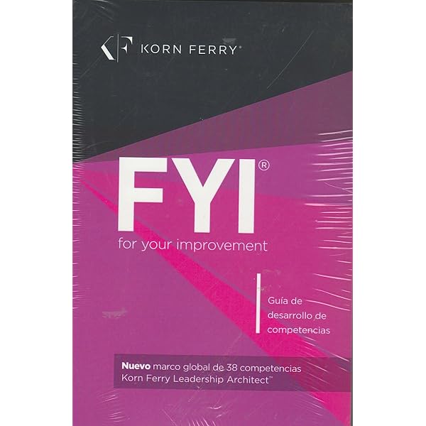 Amazon.com: FYI: For Your Improvement - Competencies Development