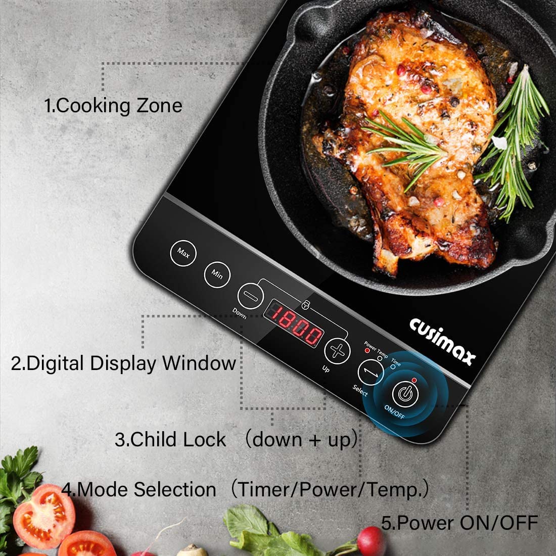 CUSIMAX Induction Cooktop