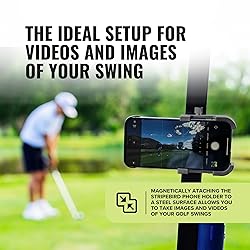 Stripebird Original Magnetic Golf Cart Phone Holder