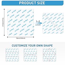 GOSALISU 12Pcs Grippers, Non Slip Rug Pads for