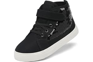 Nihaoya Baby First Walking Shoes Toddler Slip on Shoes Girls Princess Casual Sneakers Glitter Boy Running Tennis Footwear