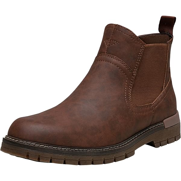 Blundstone Unisex 550 Series Chelsea Boot - Walnut Brown Leather, Pull-On Ankle Boot, UK Size 5 - View #4