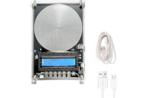 TEGONGSE 7.83Hz Frequency Generator for Healing, 0.1HZ-100000Hz Adjustable Schumann Wave Resonance Generator, Sine Signals Frequency Healing Device USB Powered Sound Frequency Machine (Black)