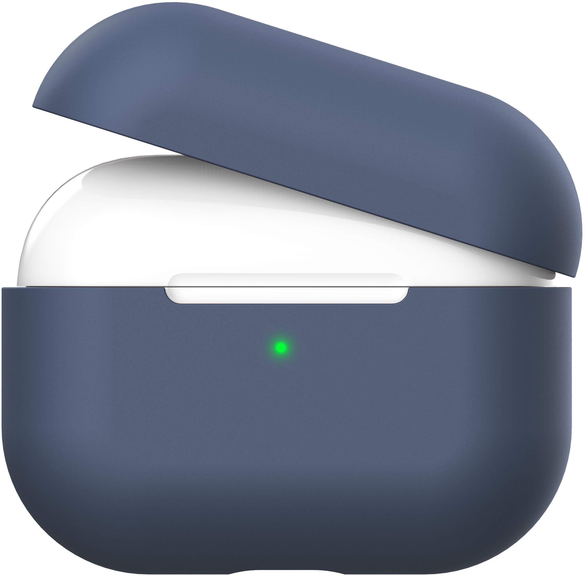 Proof Labs AirPods Pro Case Cover Protective Silicone (Lid Improved) (Navy Blue)
