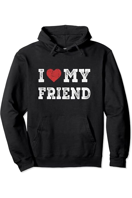 Amazon.com: I Love My Girlfriend I Heart My Girlfriend Pullover Hoodie :  Clothing, Shoes u0026 Jewelry