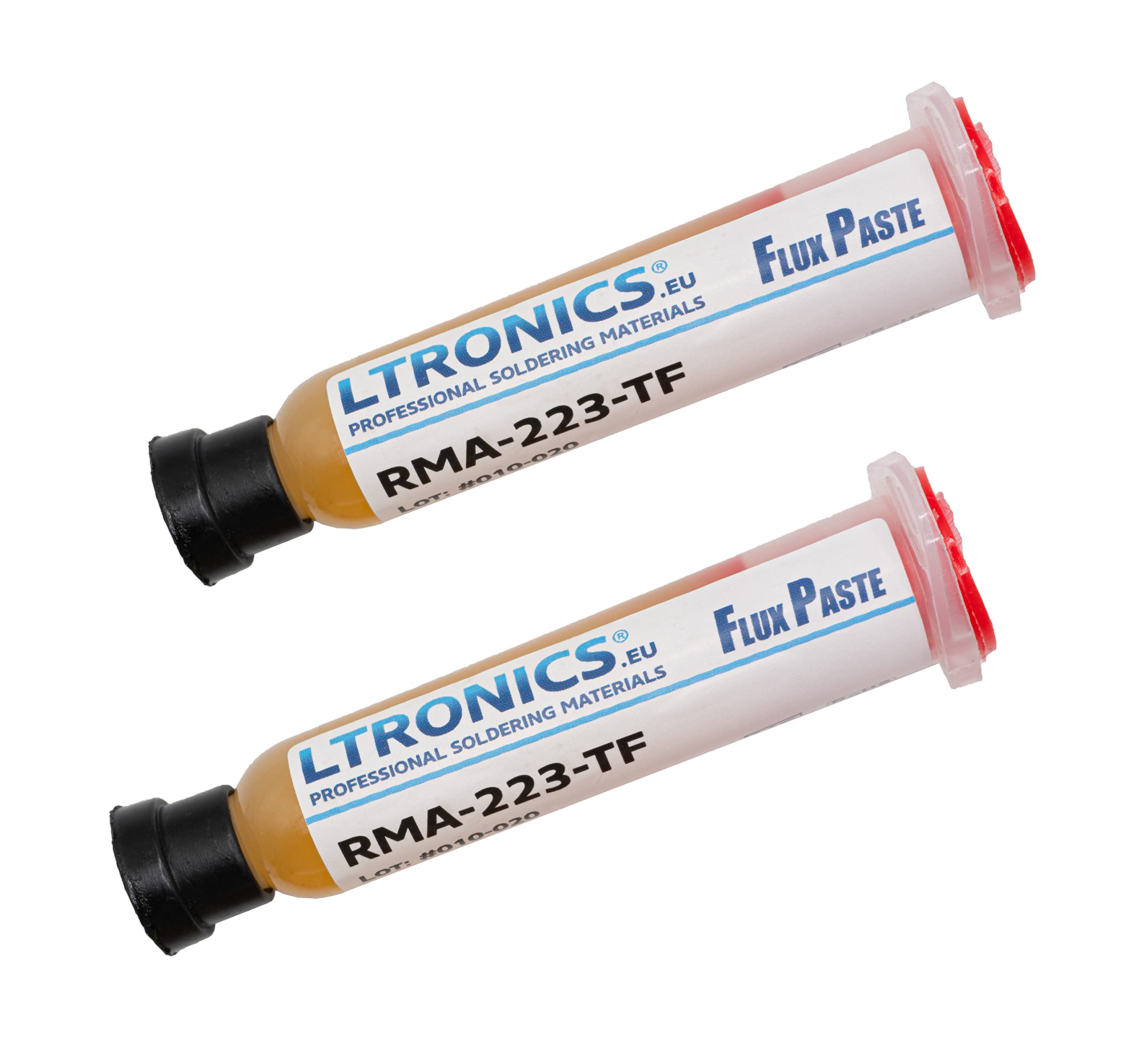 LTronics RMA-223 Flux Grease Paste 10cc Syringe for BGA SMD Solder Soldering - Pack of 2