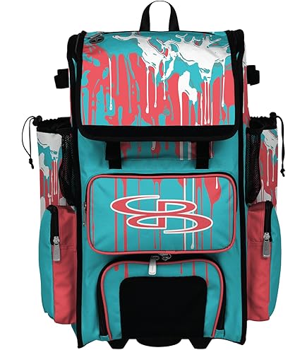 Amazon.com : Boombah Rolling Superpack Baseball/Softball Gear Bag