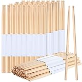 Lukmaa 24 Pairs 7A Drum Sticks Triangular Wood Tip