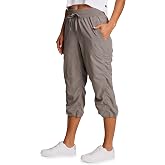 RBX Active Capri Pants for Women Joggers Stretch Lightweight Women&rsquo;s Casual Pant Capri with Drawstring