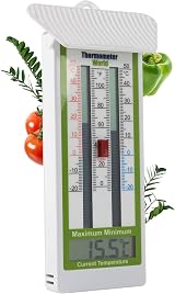 Thermometer World Digital Max Min Greenhouse Thermometer view 9