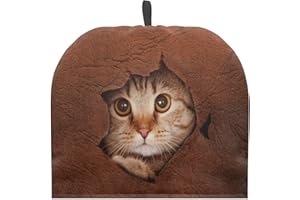 Psesaysky Cute Cat Insulated Teapot Cozy Large Tea Cozy for Teapot Lightweight Teapot Cozy Kettle Cover Dust Cover for Teapot