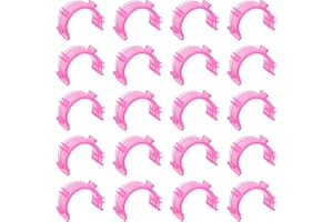 HARFINGTON 100pcs Bobbin Holder Plastic Bobbin Clamps Sewing Tool Clip Thread Clips Holder for Sewing Machines Organizing Thr