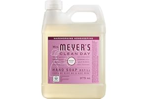 Mrs. Meyer’s Clean Day Hand Soap Refill, Peony Scent, 975mL Bottle