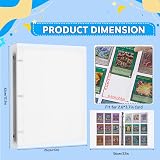 Lictin Trading Card Sleeves 540 Pockets Waterproof Album 30 Pages view 4