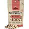 Vital Essentials Chicken Breast Cat Treats, 2.1 oz | Freeze-Dried Raw | Single Ingredient | Grain Free, Gluten Free, Filler Free