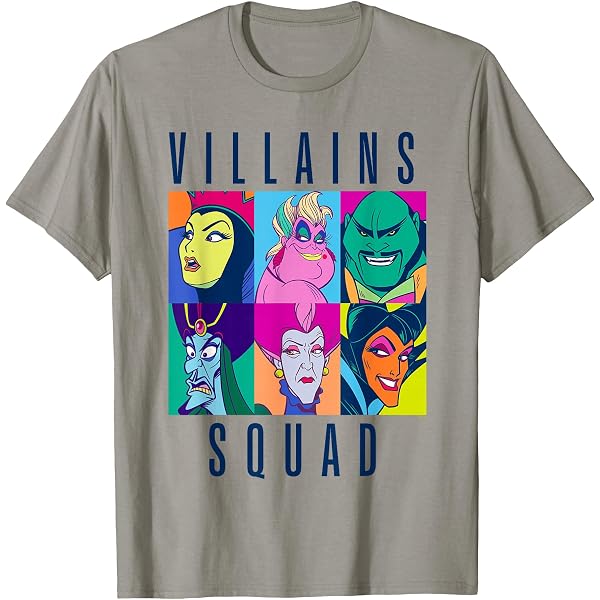 Amazon.com: Disney - Villains Bad Girls T-Shirt : Clothing, Shoes