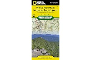 White Mountain National Forest West Map [Franconia Notch, Lincoln] (National Geographic Trails Illustrated Map, 740)