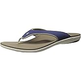 Spenco Men's Yumi Flip Flop Sandal, Medieval Blue, 12 Medium US