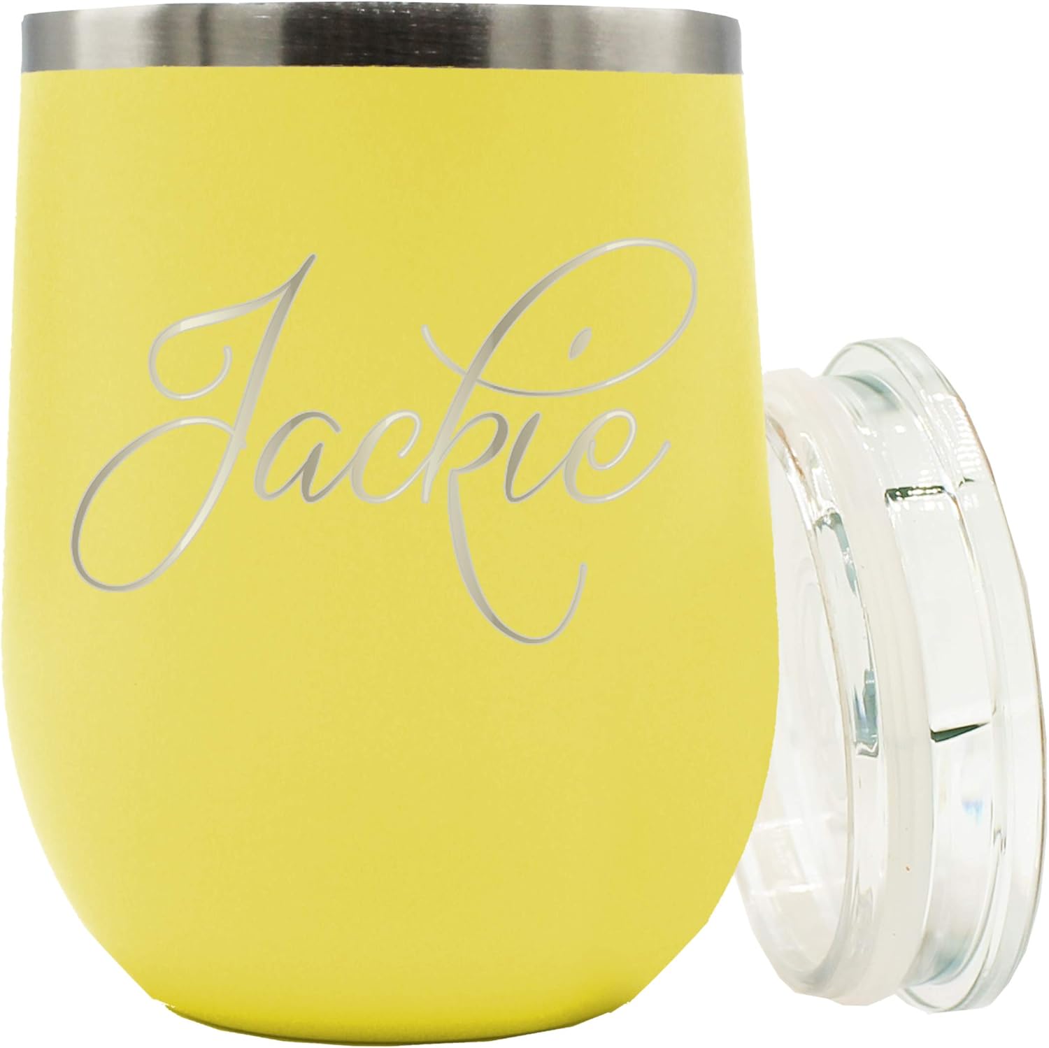 Personalized 12 oz Insulated Stemless Wine Tumbler