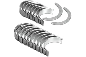 Armker STD Engine Main & Rod Bearing Set Replacement for 2012-2019 Hyundai Accent Veloster for Kia Rio Soul 1.6L 1591CC L4 G4FD Engine Replace# 21020-2B100 23060-2B100 210202B100