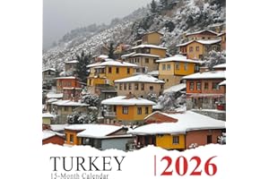 Turkey 2026 Calendar: A blend of ancient ruins and vibrant markets through the year