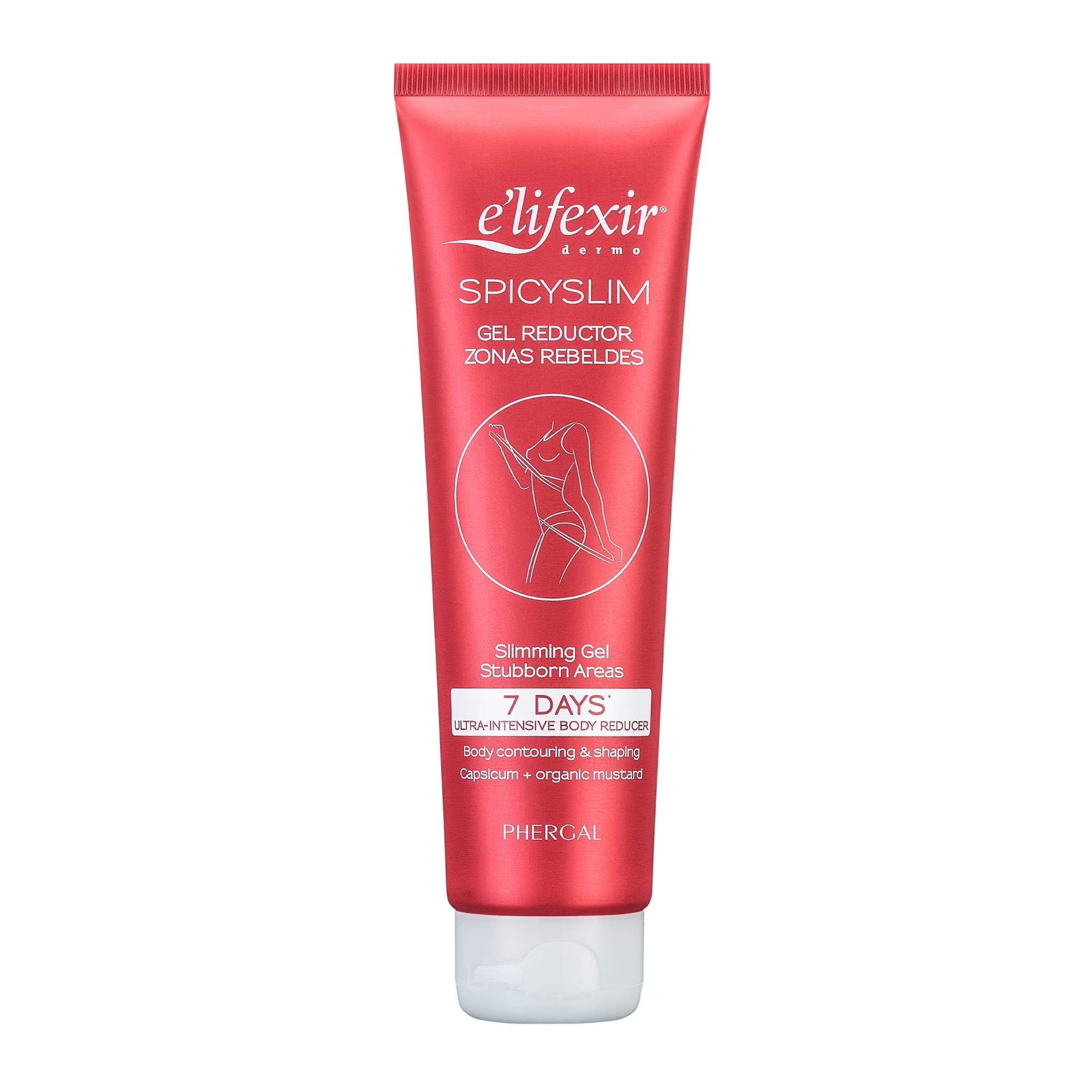 E'LIFEXIR Inductor Spicyslim Intensive fat-burning gel in 150ml Rebel Areas ( 150 ml)