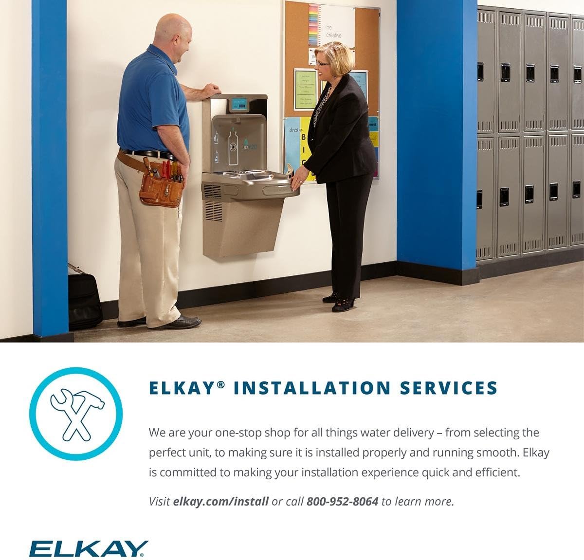 Elkay 51300C WaterSentry Plus Replacement Filter (Bottle Fillers) - Replacement Undersink Water Filtration Filters - 