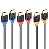 Cable Matters [Ultra High Speed HDMI Certified] 3-Pack 48Gbps 8K HDMI Cable 6.6 ft / 2m with 8K@60Hz, 4K@240Hz and HDR Suppor