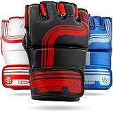 Sanabul Core 4oz MMA Gloves for Men &amp; Women, Professional Fighting Boxing Muay Thai Kickboxing Gloves for Sparring Grappling and Training.