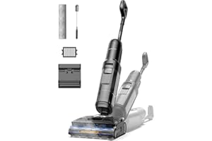 Tineco Floor One S7 Stretch Steam Cordless Wet Dry Vacuum Steam Mop All-in-One, 320℉ HyperSteam, 180° Lay-Flat, Anti-Tangle Design, FlashDry Self-Cleaning, Up to 75 Min Runtime