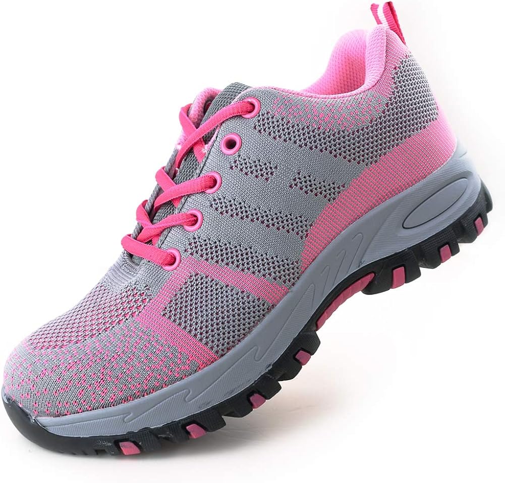 wide women's steel toe shoes