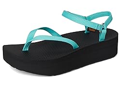 Teva Women's Flatform Sandal Slim Sport, Bright