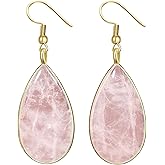 Turquoise Earrings, Gold Dangle Earrings for Women, Boho Earrings for Womens Western Jewelry, December Birthstone Earrings for Her