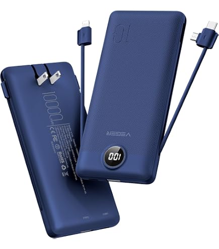 Amazon.com: VEGER Portable Charger Power Bank with Built-in AC