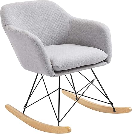 Idimex Fauteuil à Bascule Adelano Rocking Chair Relax Avec