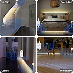 Dual Motion Sensor Light Indoor - Plug-in Motion