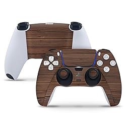 PS5 Disk Console Wood Skin Decal Mahogany Vinal