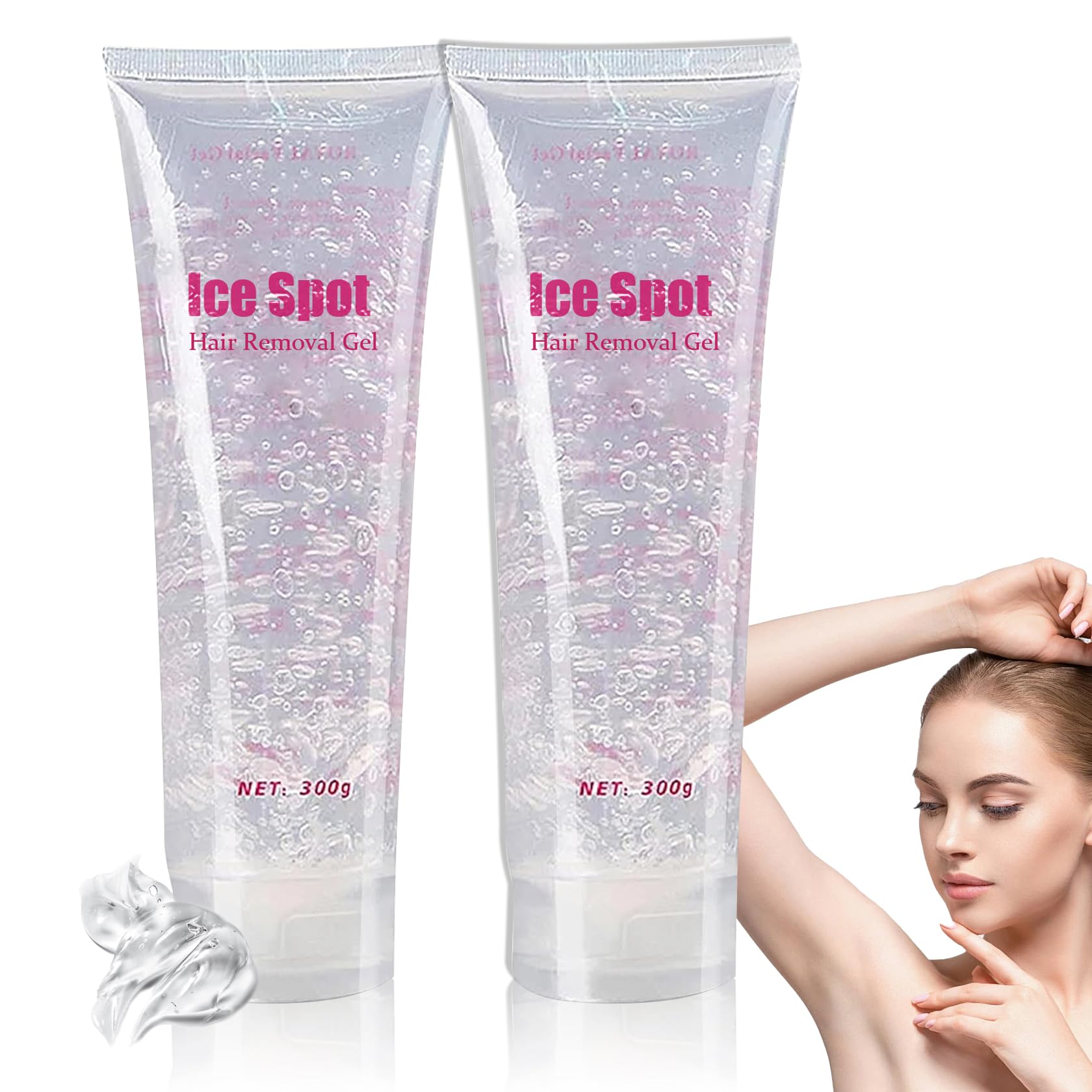 Photo 1 of ** FACTORY SEALED ** PPPanYiDi 2PCS Cooling Gel Use with Laser Hair Removal Device,Cooling Laser Hair Removal for Women and Men,Flawless Body Face Gel 600ML