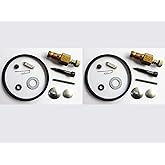 Carburetor Repair/Rebuild Kit Replaces Tecumseh 632347 For many HM80 and HM100 engines(Pack of 2)