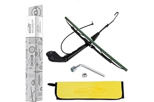 HODEE Rear Wiper Arm Blade Nut Set Replacement for Chevrolet Chevy Trailblazer GMC Envoy 2002-2006 XL Saab 9-7X Rainier Oldsmobile,Rear Wiper Cover Accessories,Back Windshield Window Cap,OE:15908046