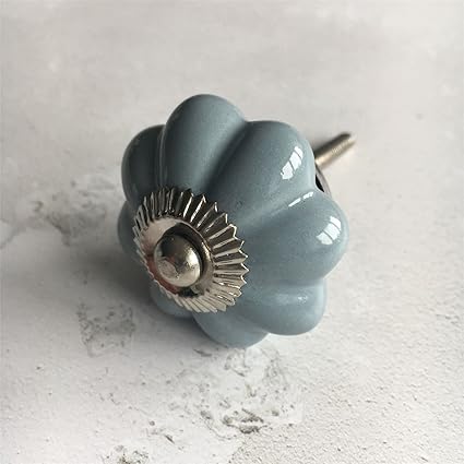 Grey Ceramic Drawer Knob Amazon Co Uk Kitchen Home
