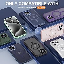 Hython Case for iPhone 15 Pro Max Case Magnetic