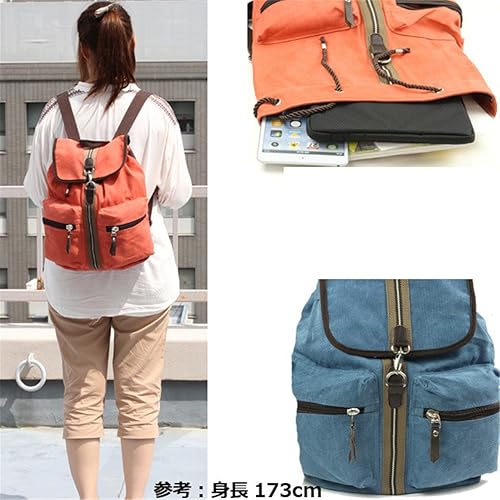 Amazon 大きめ キャンバス 帆布 リュック メンズ レディース ポケットが多くて使いやすい おしゃれ かわいい 大学生 多収納 リュックサック スポーツ 旅行 Yoyo Brand ヨーヨーブランド メンズ