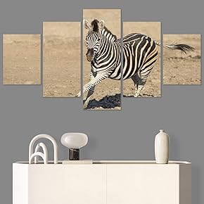 SIGNWIN 5 Panel Canvas Wall Art Modern Art...